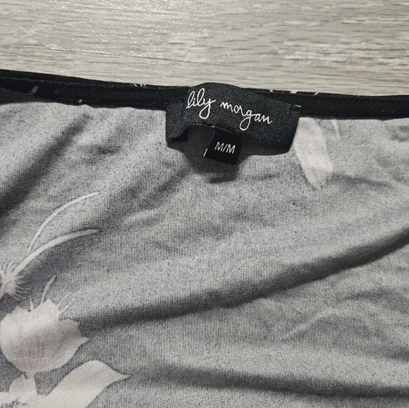 7|$30 Lily Morgan Sexy Floral Mini Dress - Picture 2 of 2